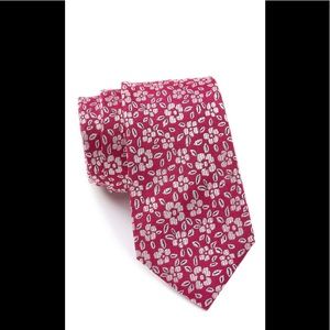 T.M. Lewin Flower Jacquard tie